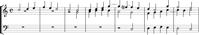 Motivo di Cadenza - Notenbeispiel 6