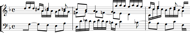 Motivo di Cadenza - Notenbeispiel 3