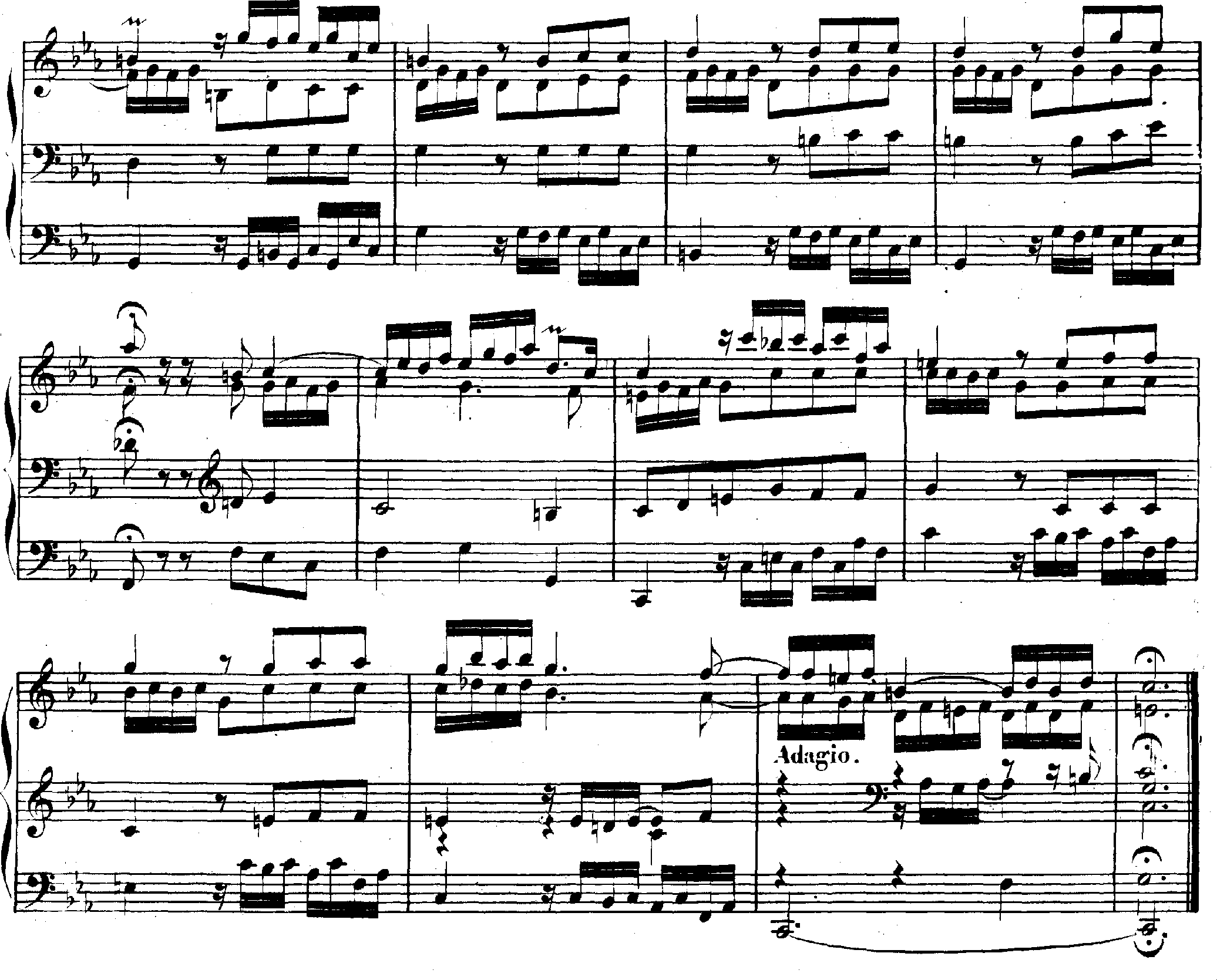 Neapolitaner in Passacaglia in c-Moll (Bach)